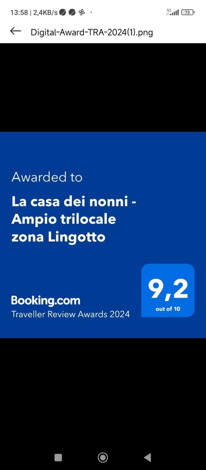 La Casa Dei Nonni - Ampio Trilocale Zona Lingotto Lejlighed Torino Eksteriør billede